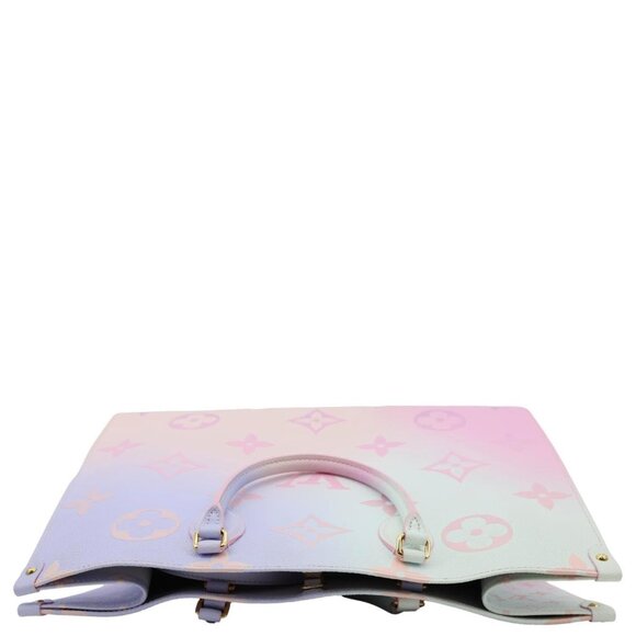 Louis Vuitton Onthego GM Monogram Giant Canvas Tote Bag Sunrise Pastel - Picture 5 of 13